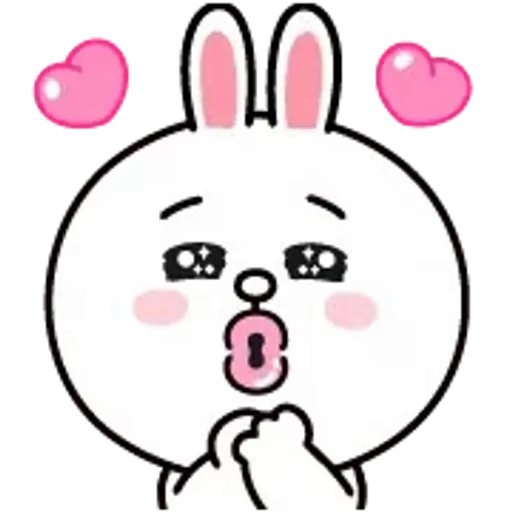 💋 Стикер «Brown and Cony» для Telegram