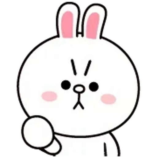 😠 Стикер «Brown and Cony» для Telegram