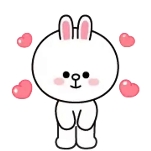 ❤️ Стикер «Brown and Cony 2» для Telegram