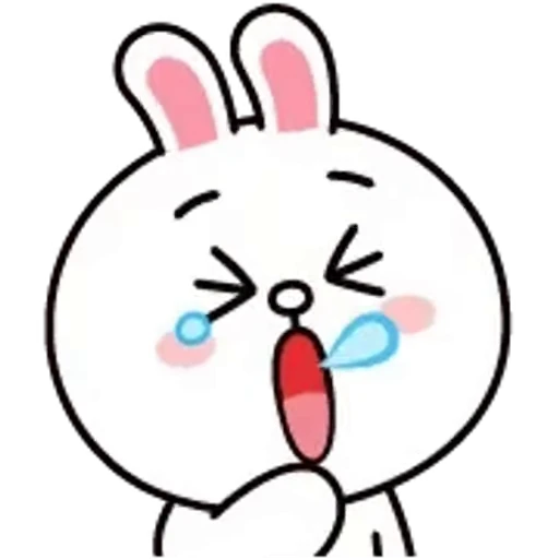 😪 Стикер «Brown and Cony 2» для Telegram