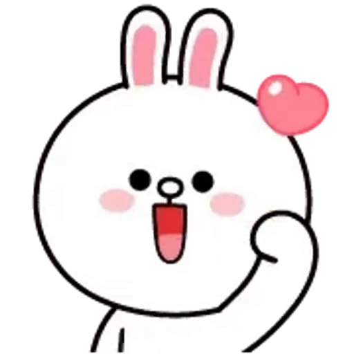 ❤️ Стикер «Brown and Cony 2» для Telegram
