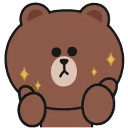👍 Стикер «Brown and Cony 2» для Telegram