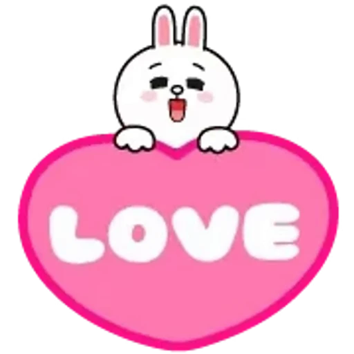 ❤️ Стикер «Brown and Cony 2» для Telegram
