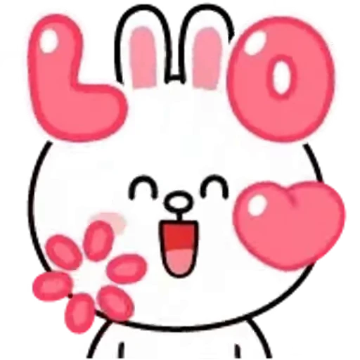 ❤️ Стикер «Brown and Cony 2» для Telegram