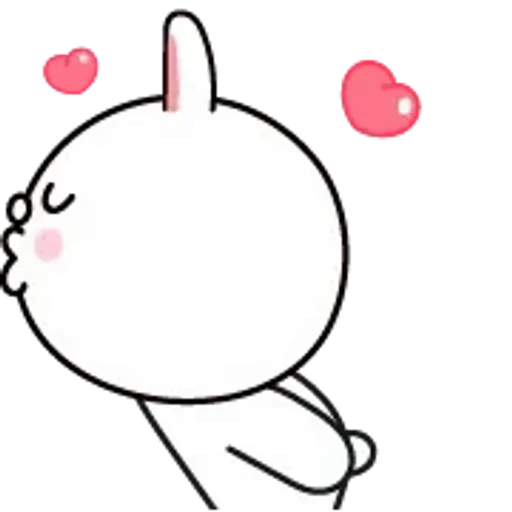 💋 Стикер «Brown and Cony 2» для Telegram