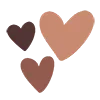 Стикер 44 Brown &amp; Beige