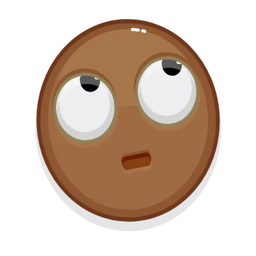 🙄 Стикер «Brown Emoji» для Telegram