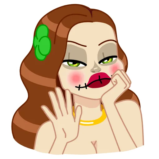 😒 Стикер «Brown Emoji» для Telegram