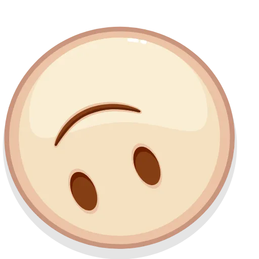 🙃 Стикер «Brown Emoji» для Telegram