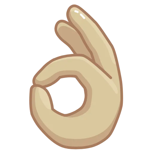 👌 Стикер «Brown Emoji» для Telegram