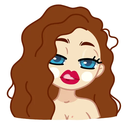 😏 Стикер «Brown Emoji» для Telegram