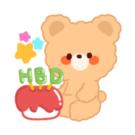 🐻 Стикер «Brownie Bear» для Telegram