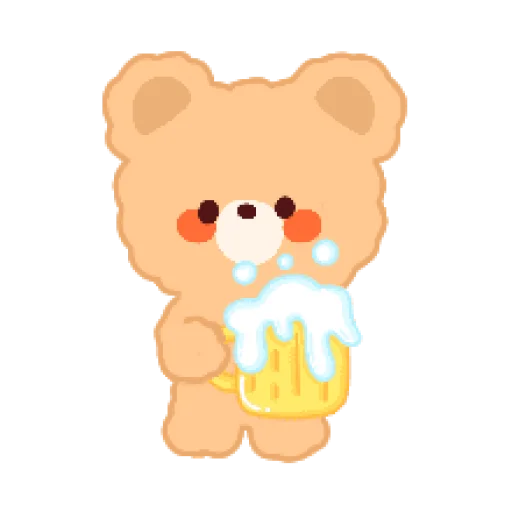 🐻 Стикер «Brownie Bear» для Telegram