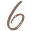 6️⃣ Эмодзи «brown numbers» для Telegram