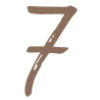 7️⃣ Эмодзи «brown numbers» для Telegram