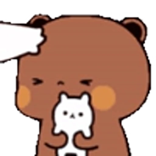 🤗 Эмодзи «brownrandom» для Telegram