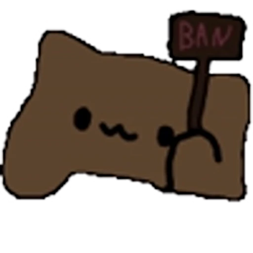 🔨 Эмодзи «brownrandom» для Telegram