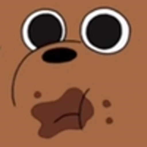 😐 Эмодзи «brownrandom» для Telegram