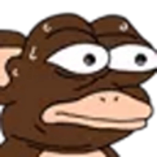 🐵 Эмодзи «brownrandom» для Telegram