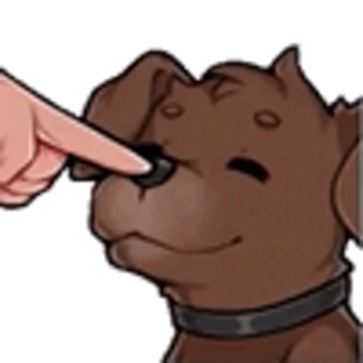 🐶 Эмодзи «brownrandom» для Telegram
