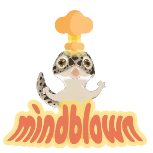 🤯 Стикер «Bruce the Leopard Gecko» для Telegram