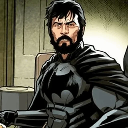 😙 Стикер «Bruce Wayne» для Telegram