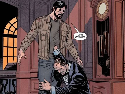 😚 Стикер «Bruce Wayne» для Telegram