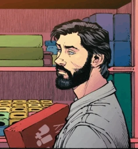 😙 Стикер «Bruce Wayne» для Telegram