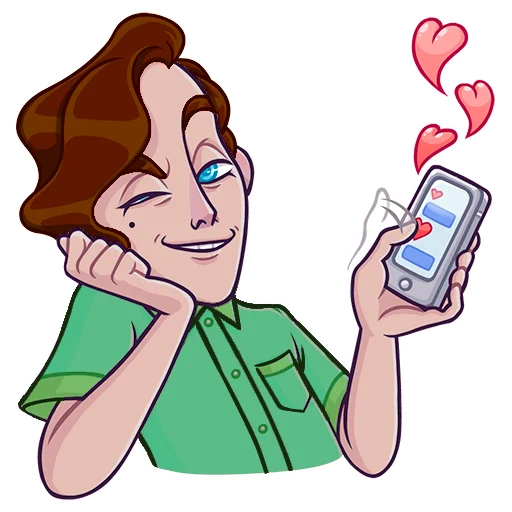 😉 Стикер «Брюнетов Роман» для Telegram