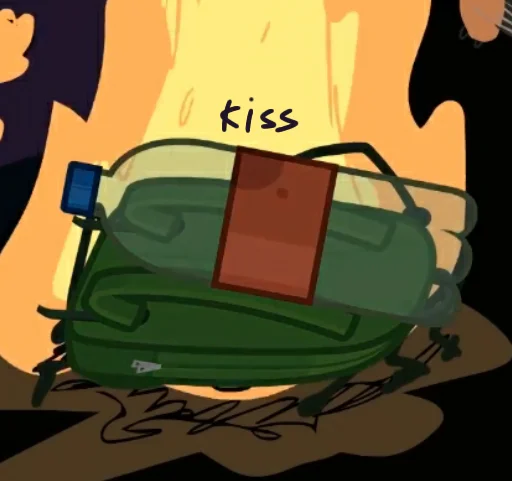 💋 Стикер «one last kiss» для Telegram