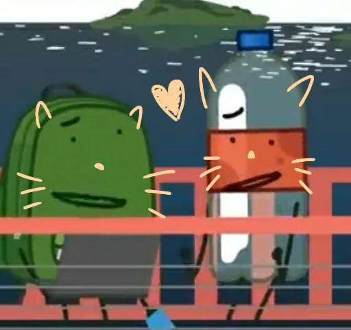 😸 Стикер «one last kiss» для Telegram