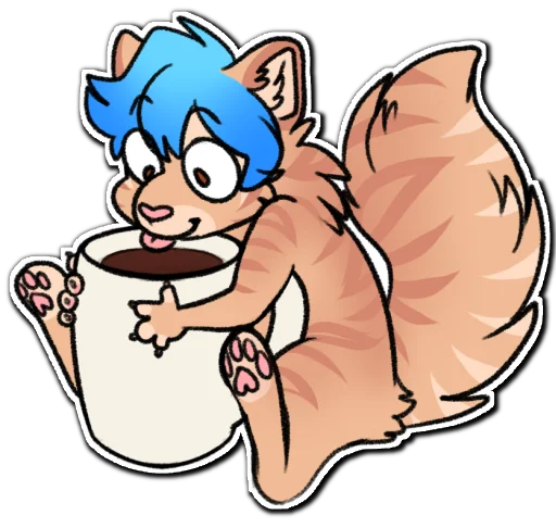 ☕️ Стикер «Temari-Brynn» для Telegram