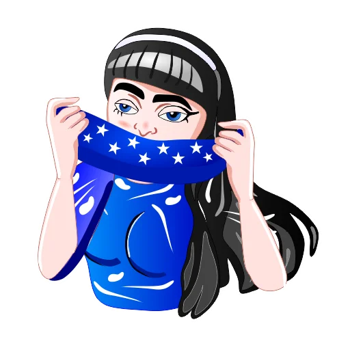 🤫 Стикер «Bryunki» для Telegram