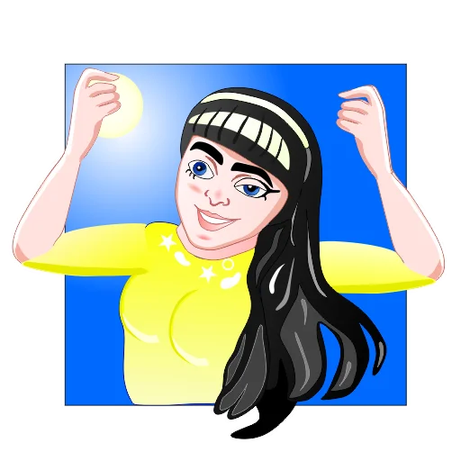 ☀️ Стикер «Bryunki» для Telegram