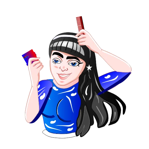 🤳 Стикер «Bryunki» для Telegram