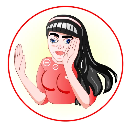 ⛔️ Стикер «Bryunki» для Telegram