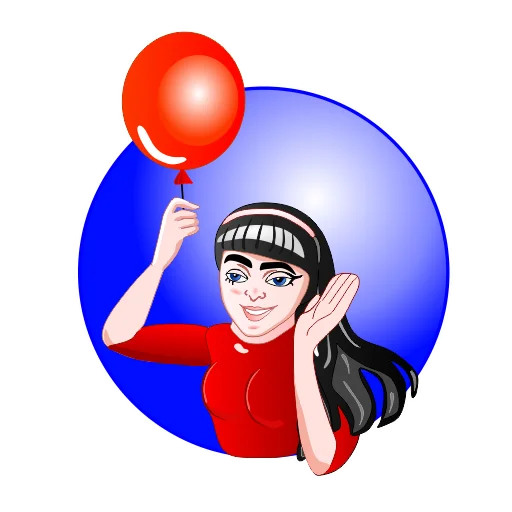 🎈 Стикер «Bryunki» для Telegram