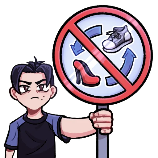 🚫 Стикер «Адам» для Telegram