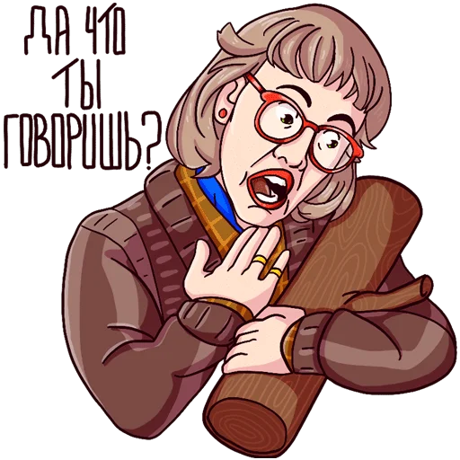 😲 Стикер «Твин Пикс» для Telegram