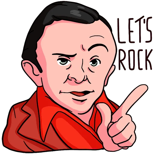 🎸 Стикер «Твин Пикс» для Telegram