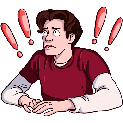😲 Стикер «Твин Пикс» для Telegram