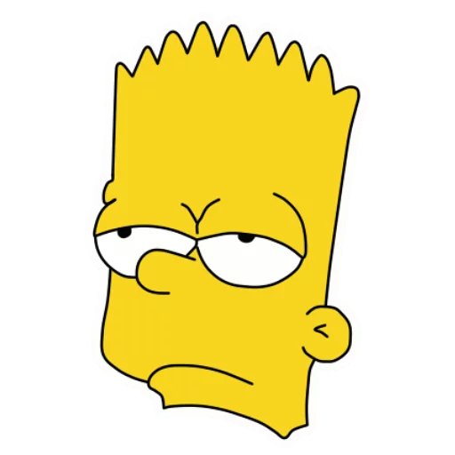 Стикерпак Bart для Telegram — скачать