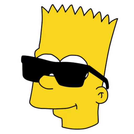 😎 Стикер «Bart» для Telegram