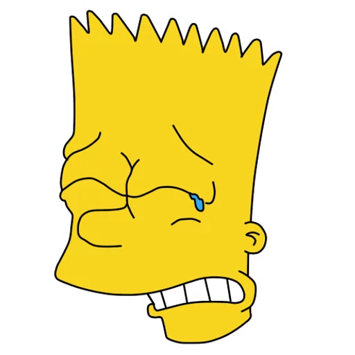 😢 Стикер «Bart» для Telegram