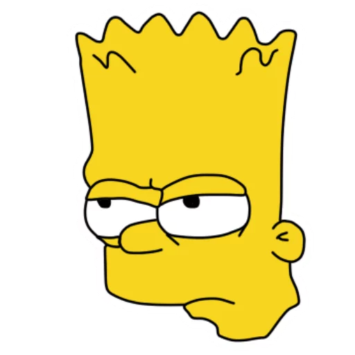 😠 Стикер «Bart» для Telegram