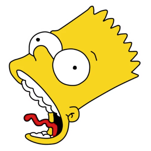 😛 Стикер «Bart» для Telegram