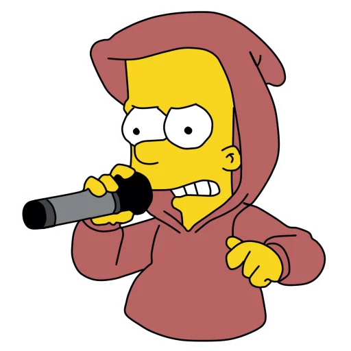 🎤 Стикер «Bart» для Telegram