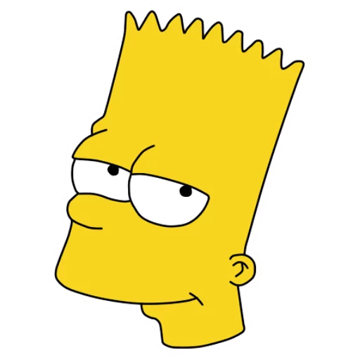 🙂 Стикер «Bart» для Telegram