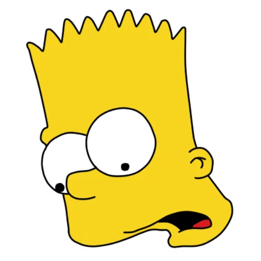 😲 Стикер «Bart» для Telegram