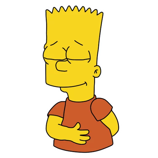 😌 Стикер «Bart» для Telegram